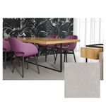 Piso Porcelanato Ceusa Cimento Acetinado 80x80