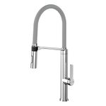 Monocomando de bancada para cozinha Docol Doc Cromado/Cinza