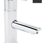 Monocomando Becker Amalfi Preto Fosco banheiro