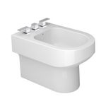 Bidê Deca Carrara 3 Furos - Branco Gelo