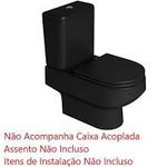Vaso Sanitário Deca Carrara para Caixa Acoplada - Ébano