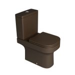 Vaso Sanitário Deca Piano para Caixa Acoplada Marrom Fosco