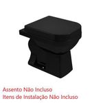 Vaso Sanitário Deca Quadra para Caixa Acoplado Ébano 95
