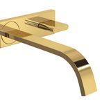 Torneira Deca Polo de parede com chapa 1179 Gold