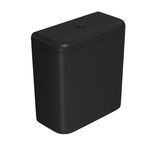 Caixa Deca Carrara/Nuova Acoplado Black Mt Preto Fosco