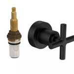 Acabamento Deca Duna Classic 64 Black Matte Base Reg Mvr