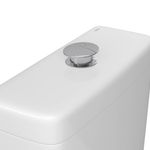 Caixa Acoplada Deca Universal Duo Flux - Branco Gelo