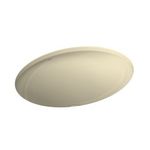Cuba de Embutir Oval Deca L.37 Creme