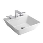 Cuba de Apoio Quadrada Deca L.270 Branco Gelo