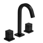 Misturador Deca Cubo Black Matte P/Lavatório 1877 Bl-86