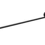 Porta Toalhas Deca Disco 500mm Black Noir 2040