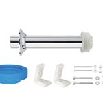 Kit Deca P/instalação Lateral para Vaso Sanitário Convencional Cromado