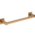 Porta Toalhas Deca Quadratta Gold 300mm Barra 2040