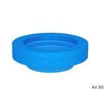 Kit de Vaso Sanitário Deca Carrara Convencional (Termofxo) - Branco Gelo