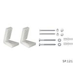 Kit de Vaso Sanitário Deca Carrara Convencional (Termofxo) - Branco Gelo