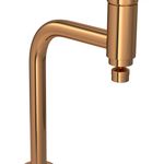 Monocomando de bancada para cozinha com bica móvel Deca Link Red Gold