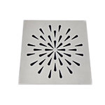 Grelha Invinox 15x15 Inox 5003/1 Gota S/base