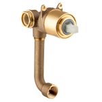 Base para Misturador Docol Monocomando Cromado P/duch Hig AP/BP