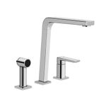 Misturador Docol Bistro Chrome Cozinha Mesa com Ducha