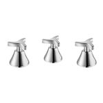 Misturador Docol Trio Chrome Bide Std