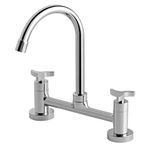 Misturador Docol Trio Chrome Cozinha B.a Mesa
