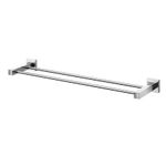 Porta Toalhas Docol Square Chrome Bastão Duplo