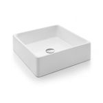Cuba de Apoio Docol Quadrada 39x39 Qd1 White