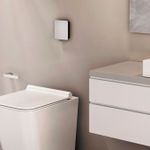 Cuba de Apoio Retangular com mesa 61x46 Docol RT1 White