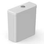 Caixa Roca Gap com Botão Duplo Branco