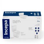 Kit de Vaso Sanitário Incepa Neo com Caixa Acoplada Rimless - Branco