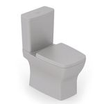 Kit de Louça Incepa Boss C/cx Acoplada Gris (termofixo)
