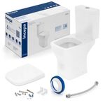 Kit de Louça Incepa Boss C/x Acoplada branco Matte (termofixo)