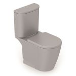 Kit de Vaso Sanitário com Caixa Acoplada 3/6L Saída Vertical Neo Gris Incepa