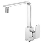 Monocomando de bancada para cozinha Meber Axiom Slim Cromado