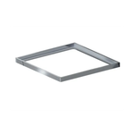 Porta Grelha Linear Quadrada 15x15 Inox Polida