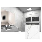 Porcelanato Polido Decortiles Carrara 90x90 (1.63m2 /caixa)
