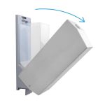 Dispenser para Sabão Líquido Tramontina em Aço Inox com Acabamento Scotch Brite 50x40