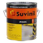 Tinta Suvinil Acrílica Piso Amarelo 3,6L