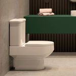 Assento Tupan Carrara Polipropileno Soft Close - Branco Gelo