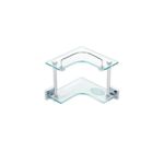 Prateleira Luxban Elegance Cromado 414 Duplo Canto
