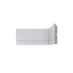 Rodateto Santa Luzia Poliestireno 10cm 457 Barra C/2,40ml
