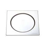 Grelha Meber Quadrada 15x15 Fechamento Pressao Inox