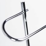 Porta Toalhas Jackwal Standard Cromado de Mesa Curvo