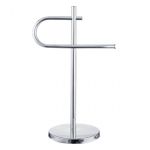 Porta Toalhas Jackwal Standard Cromado de Mesa Curvo