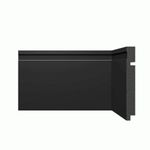 Rodape Poliesti Santa Luzia 15cm 3480 Barra C/2,4ml Preto