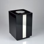 Lixeira Zen Miss/woman 5 Lt Cromado/Preto