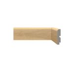 Rodape Poliesti Santa Luzia Natural 6,8cm 446/03 Barra C/2,4