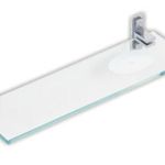 Prateleira Luxban Clean Cromado 703 C/Saboneteira