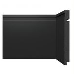 Rodape Poliesti Santa Luzia 20cm 3505 Cx C/19,20ml Preto