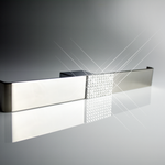 Papeleira Zen Glam Diamond/Cromo Dupla Pr0093